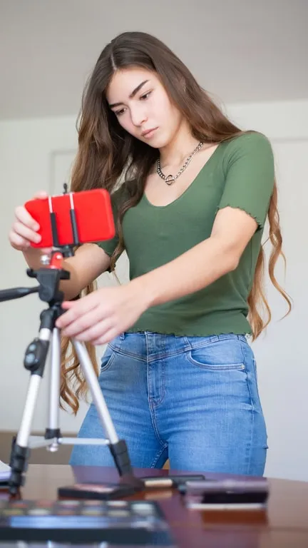 Pick the long video from your gallery